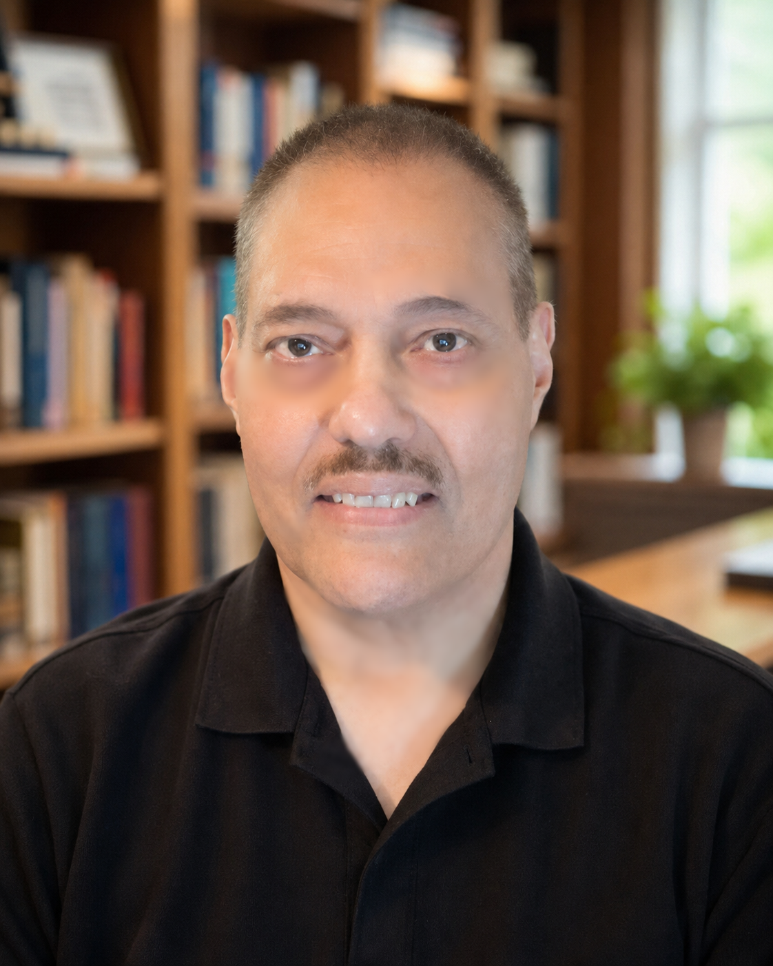 Gregorio Garay Jr., M.A., founder of ESL United, in a learning library