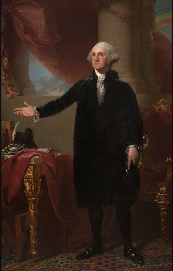 George Washington in the Lansdowne portrait